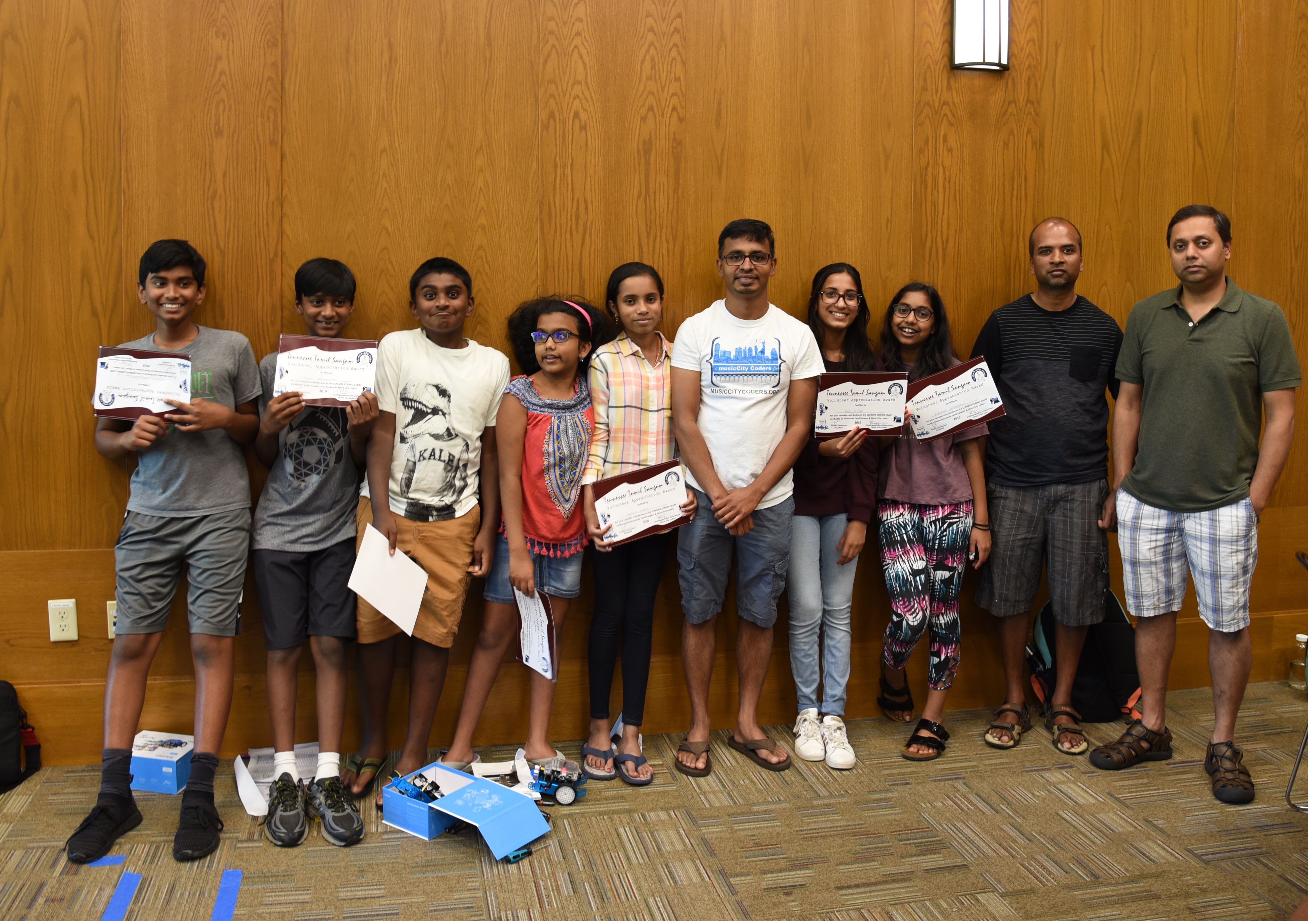 Music City coders – 3rd year summer camp – June 21, 2019